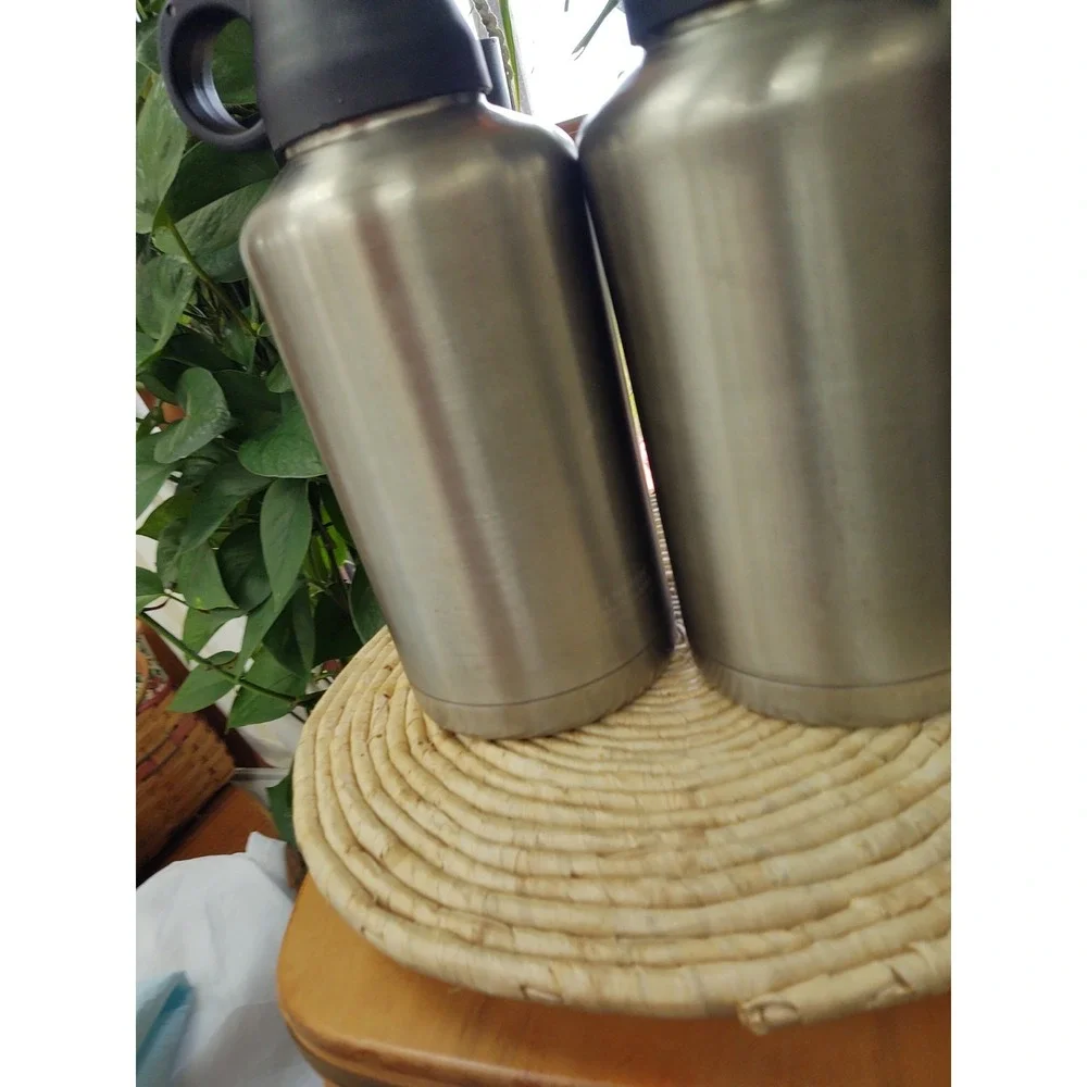 64 oz Stainless Steel Beer Drink Growler with Swing Top Lid Double wall Set of 2